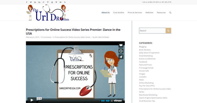 Blog page of #5 Top Facebook PPC Firm: The URL Dr.