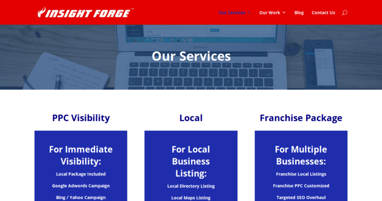 Service page of #3 Best San Francisco Pay Per Click Agency: Insight Forge