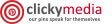  Top Youtube Pay-Per-Click Business Logo: Clicky Media