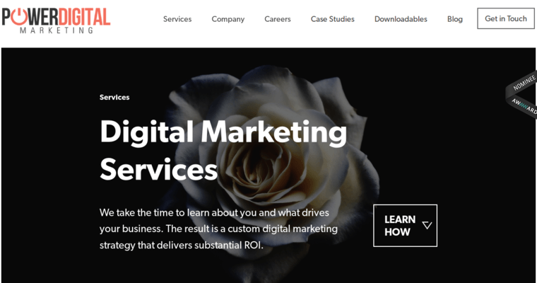 Service page of #6 Top San Diego PPC Business: Power Digital Marketing
