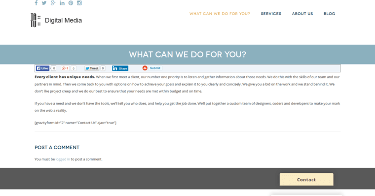 Contact page of #7 Top Twitter Pay-Per-Click Agency: TatuDigital