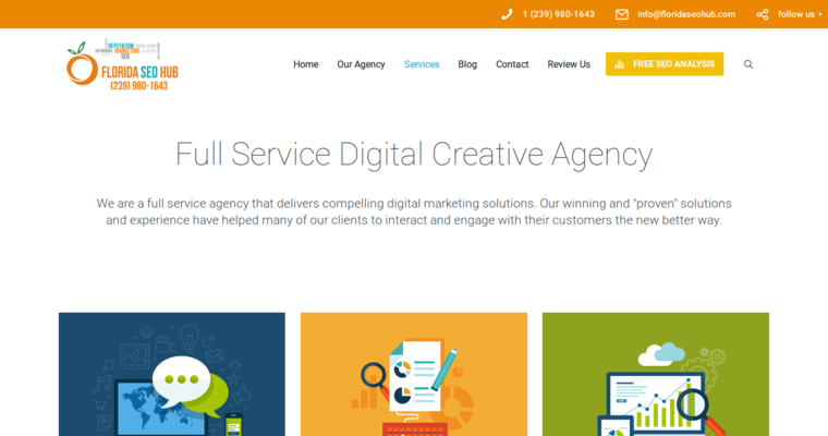 Service page of #8 Leading Pay Per Click Management Firm: Florida SEO Hub