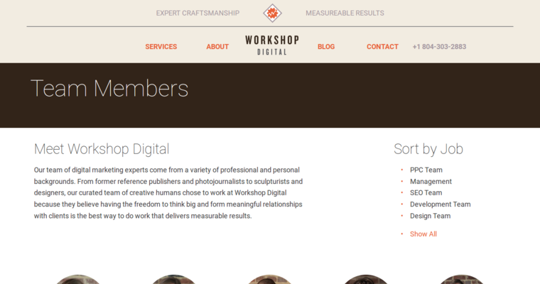 About page of #5 Best Twitter Pay Per Click Management Agency: Your Search Advisor