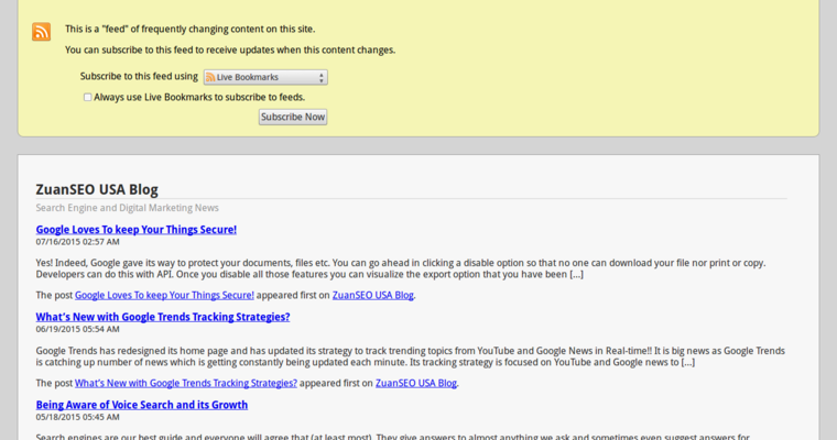Blog page of #10 Leading Twitter PPC Company: Zuan SEO USA