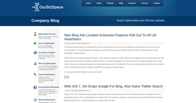 Blog page of #8 Best Twitter PPC Managment Company: OurBizSpace